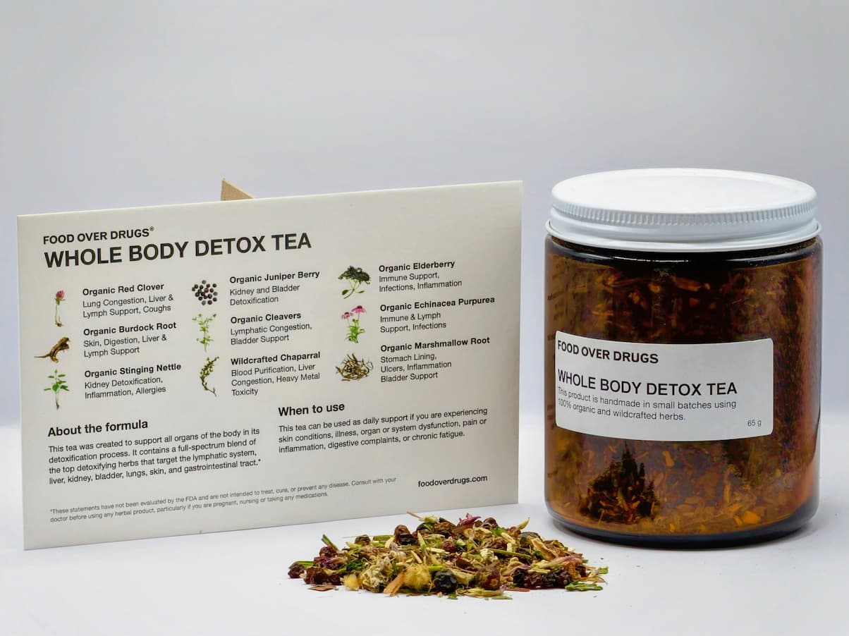Food Over Drugs - Whole Body Detox Tea