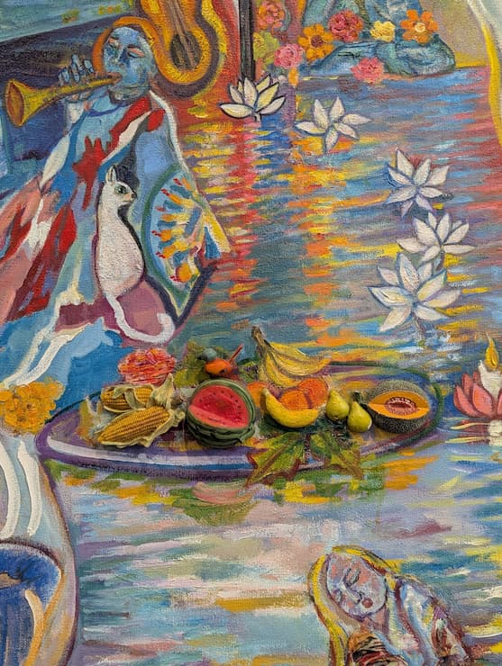4 Years Anniversary of the Gallery with the artist Nancy Calef!